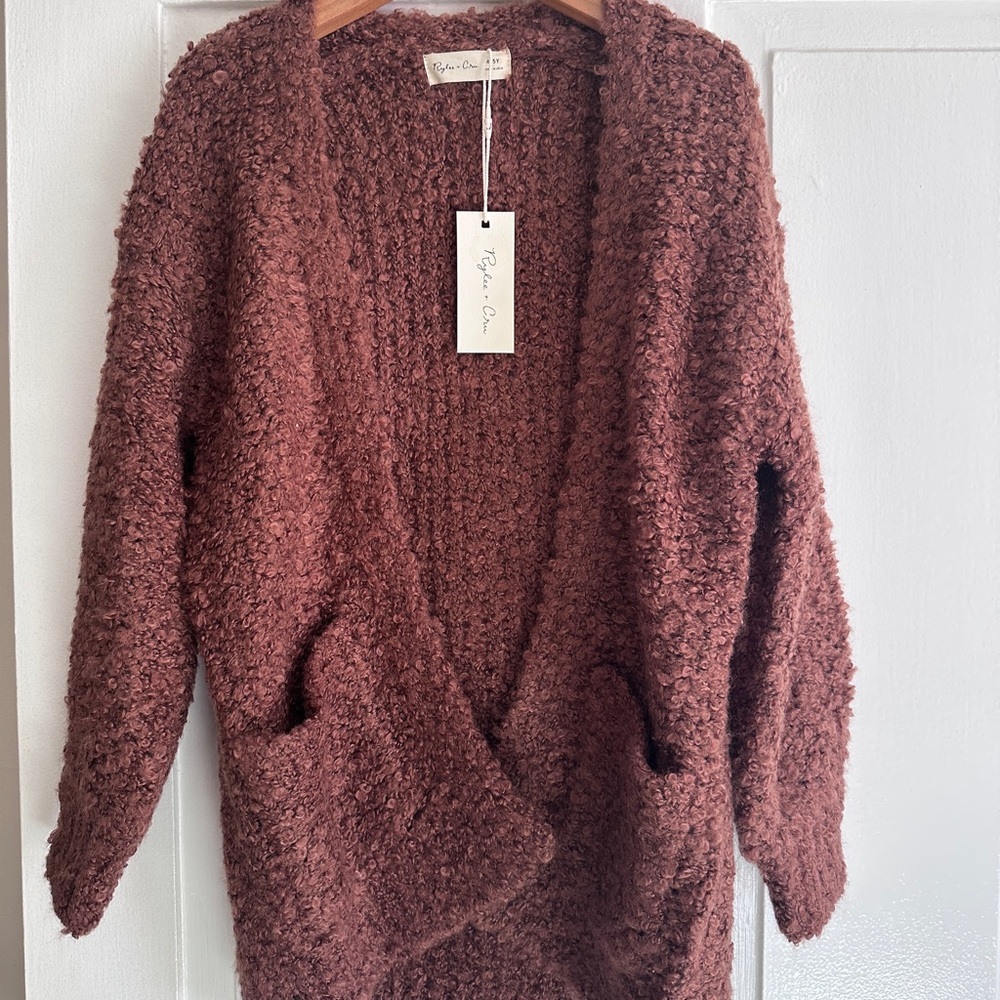 Brand new with tags Rylee + cru girls long cardigan